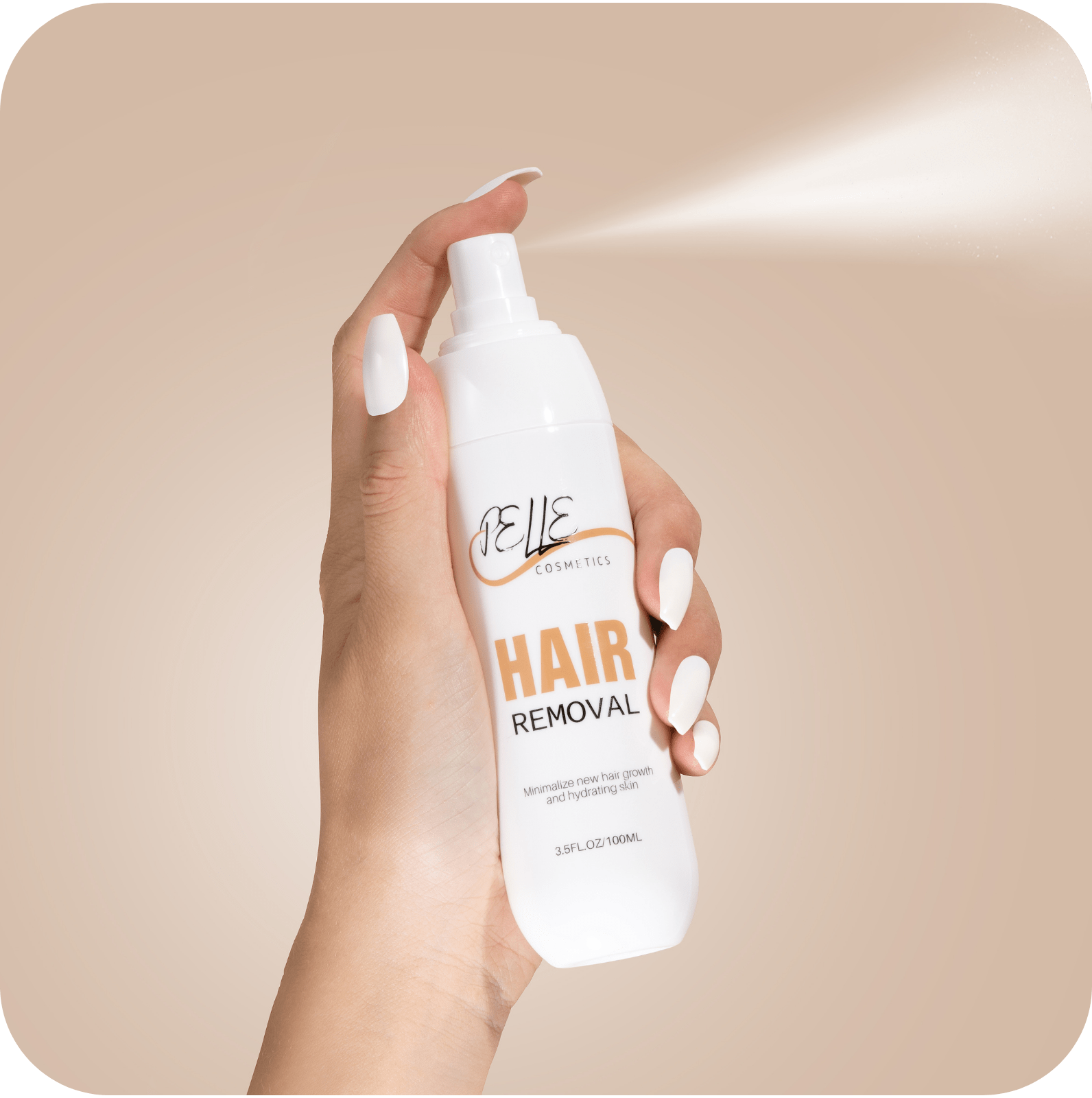 Pelle Cosmetics Hair Removal Spray - Pelle Cosmetics